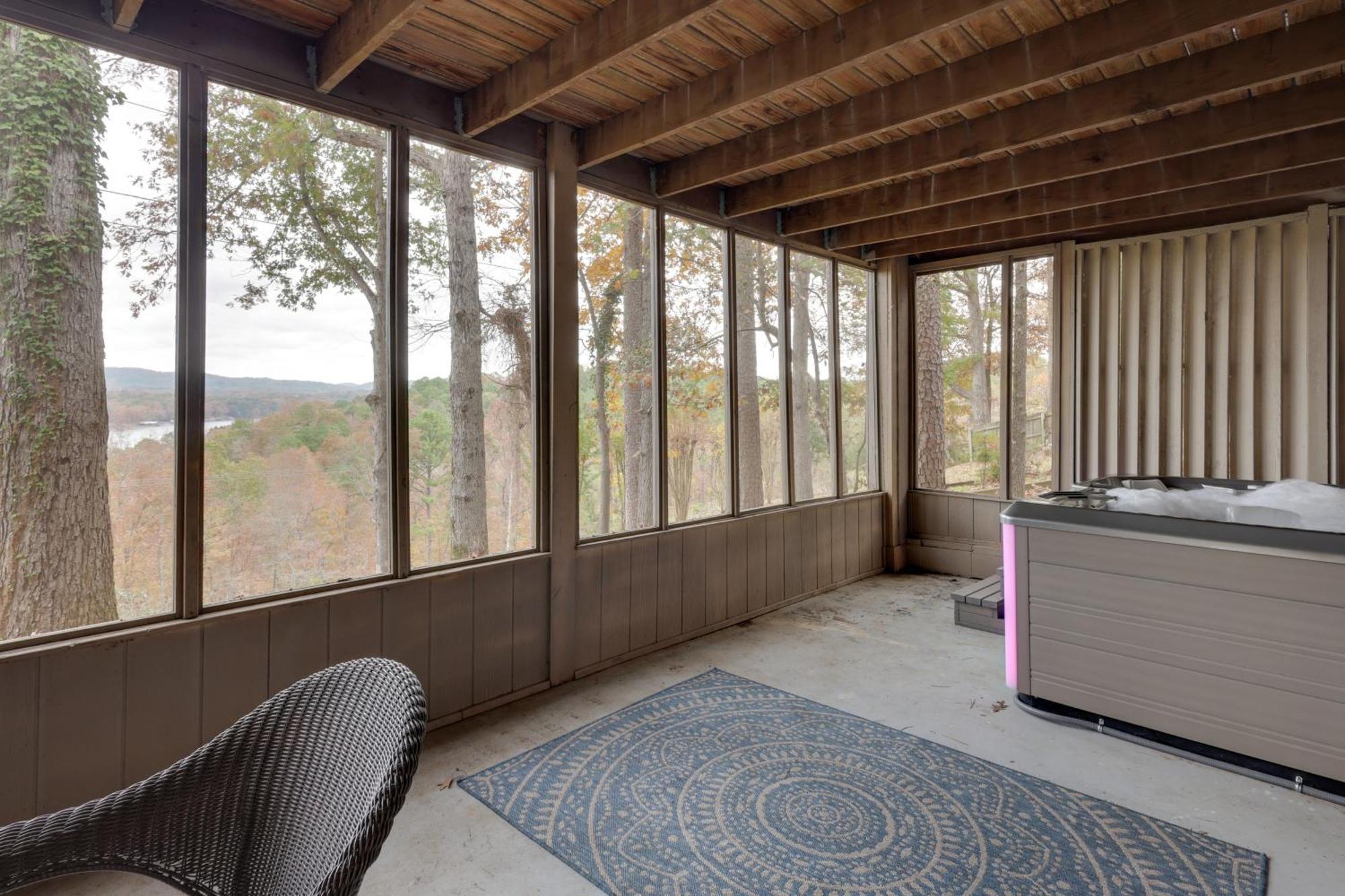 Hot Springs Home With Views, Hot Tub And Golf Access Exterior foto
