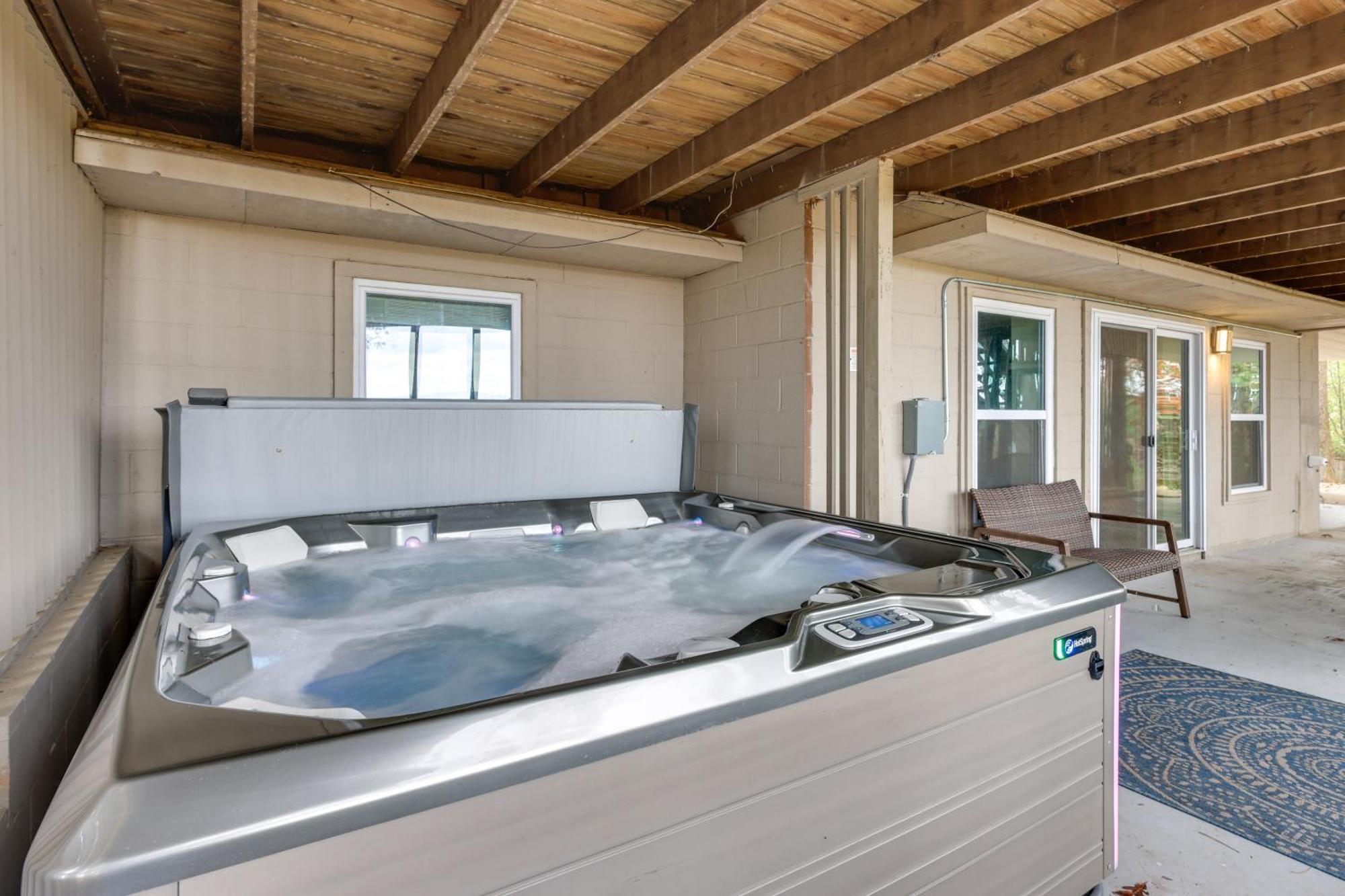Hot Springs Home With Views, Hot Tub And Golf Access Exterior foto